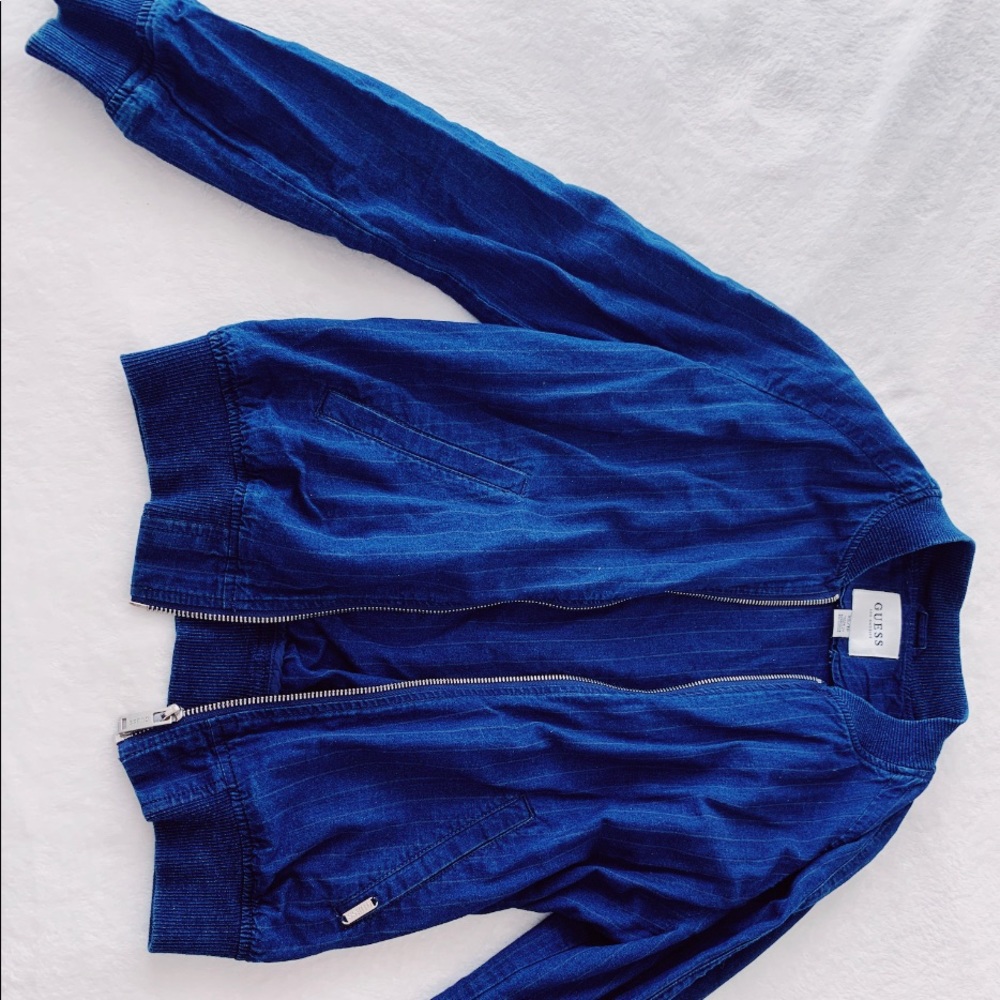 Never been worn before guess Jean jacket/sweater